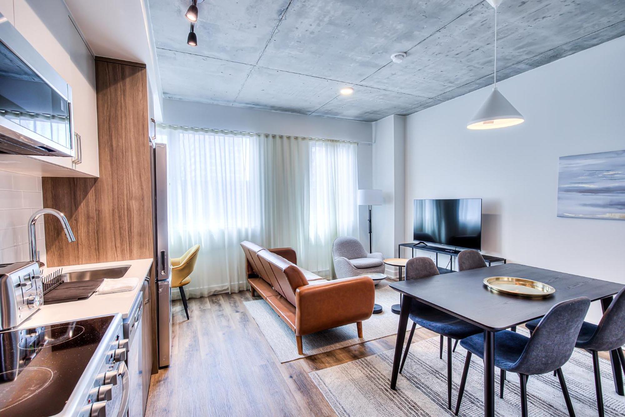 2Br+Gym For Vip Corporate & Students Downtown Mtl Apartment Montreal Bagian luar foto